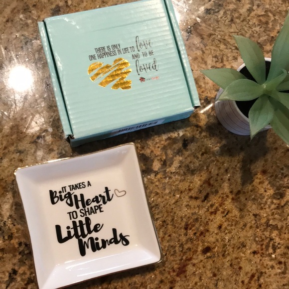 Teacher or Coach Trinket Dish- New in Box! - Picture 4 of 6